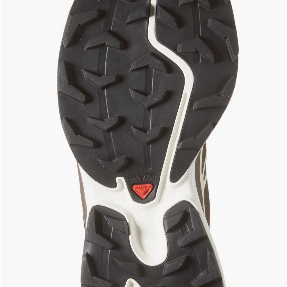 Salomon Brown and Cream Trail Shoes - Picture 7 of 7